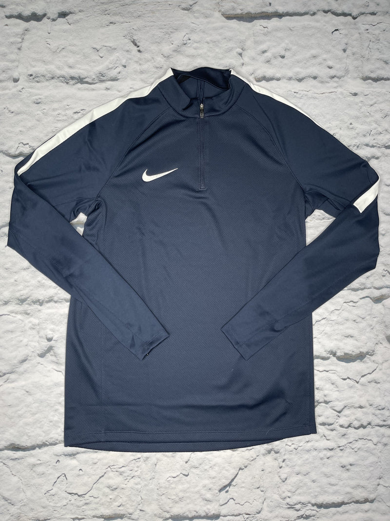 Nike 1/4 Zip Running Top | Navy Blue